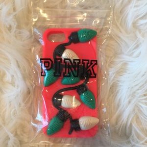 PINK Light-up Christmas 6/6s/7  Phone Case